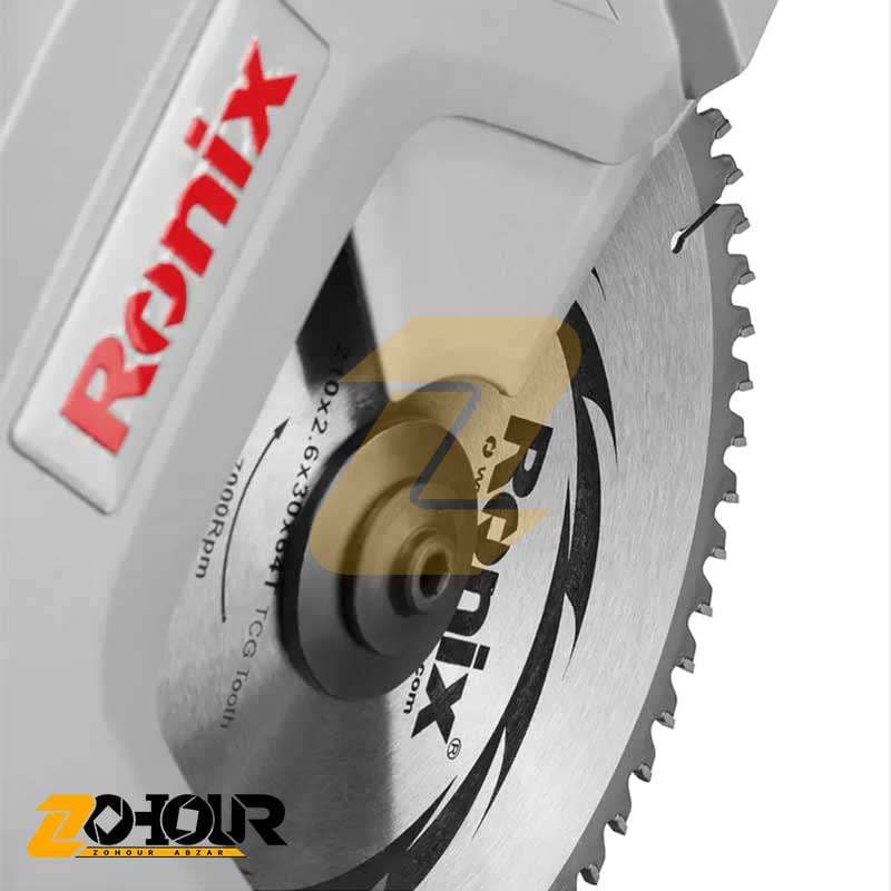 فارسی بر کشویی رونیکس 210 میلیمتر 1500 وات مدل Ronix 5401 — تصویر ۶