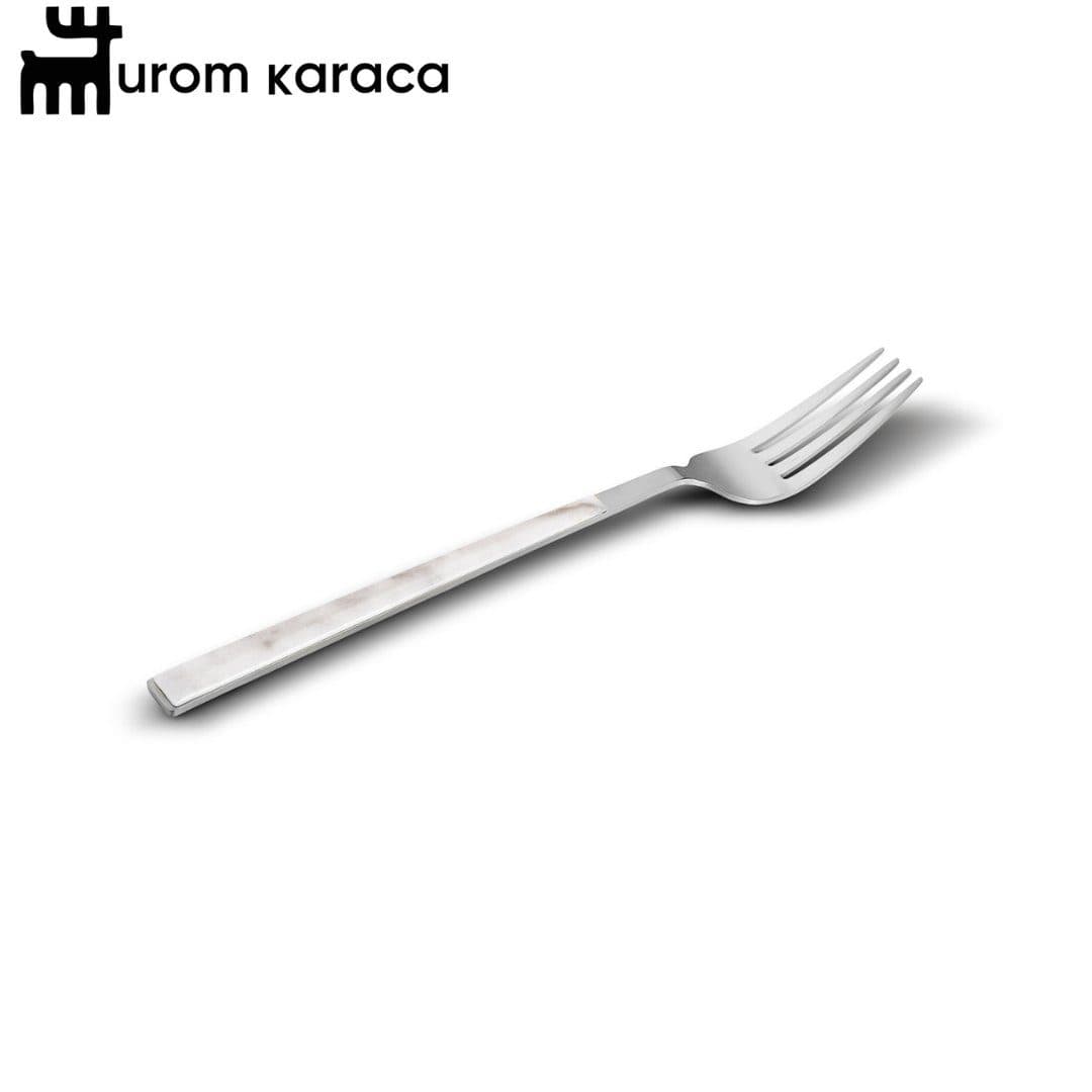 سرویس قاشق و چنگال 36 پارچه کاراجا Leda سفید — تصویر ۴