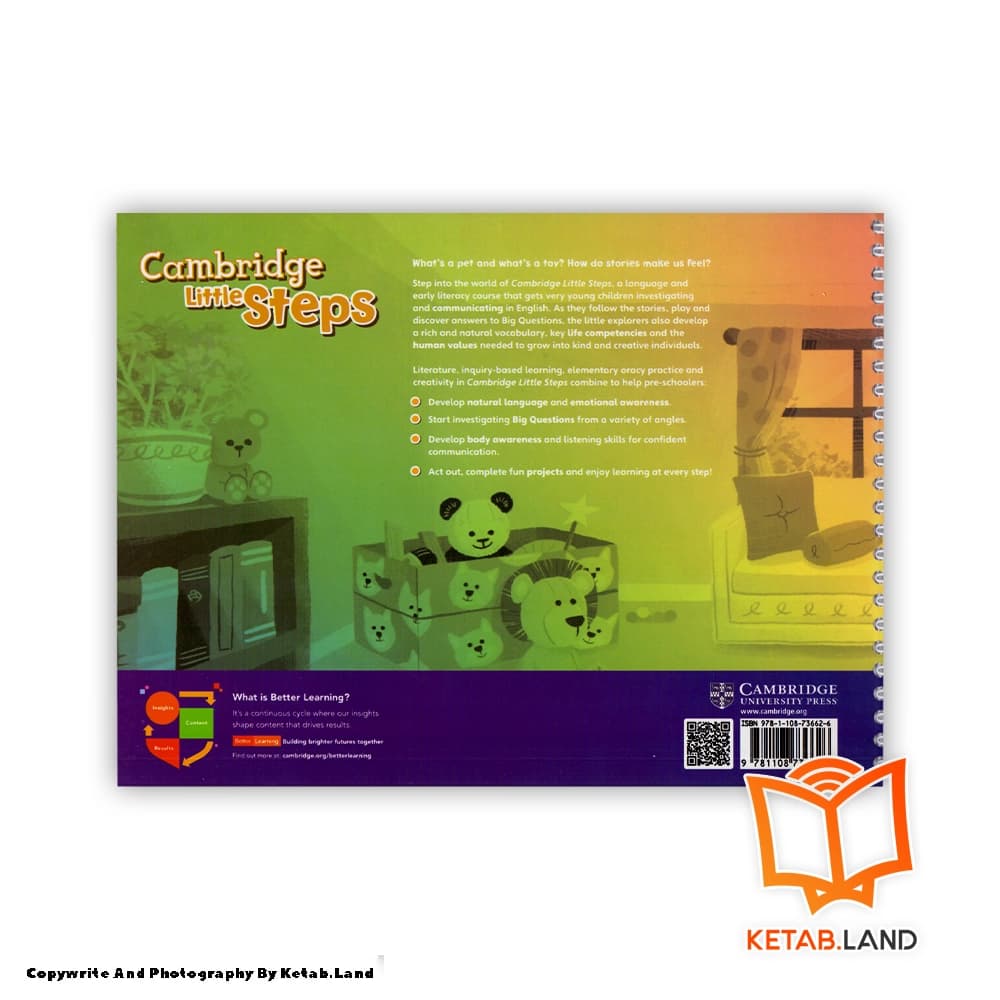 کتاب Cambridge Little Steps 3 Phonics Book — تصویر ۳