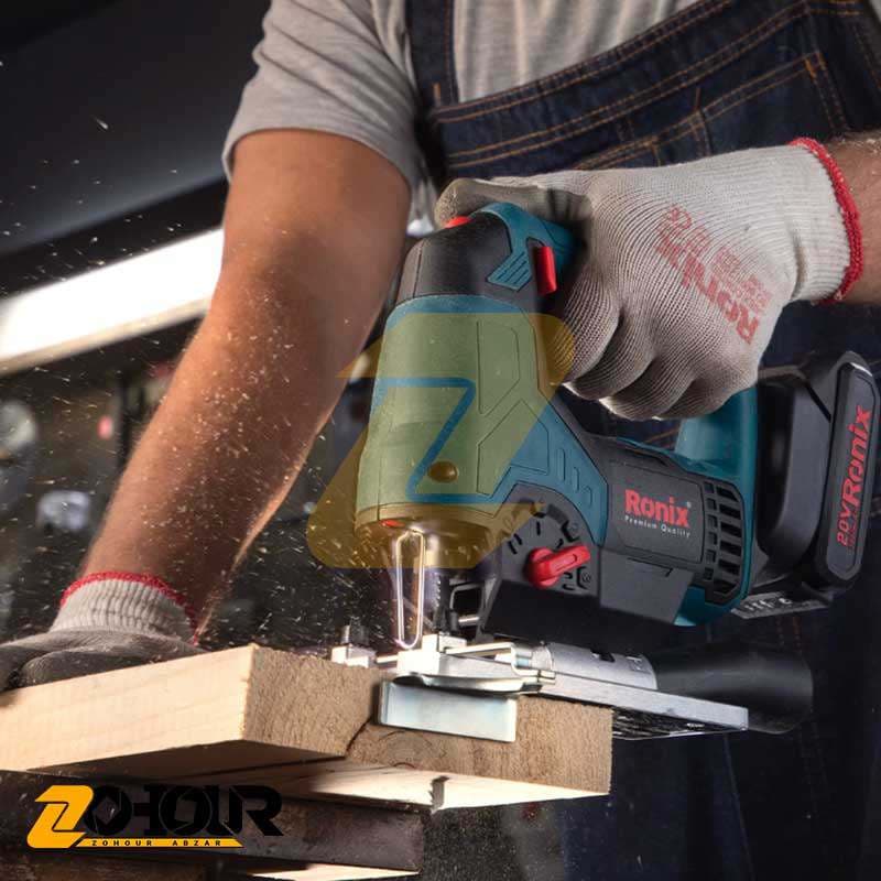 اره عمودبر شارژی رونیکس 20 ولت مدل 8608 Ronix — تصویر ۲