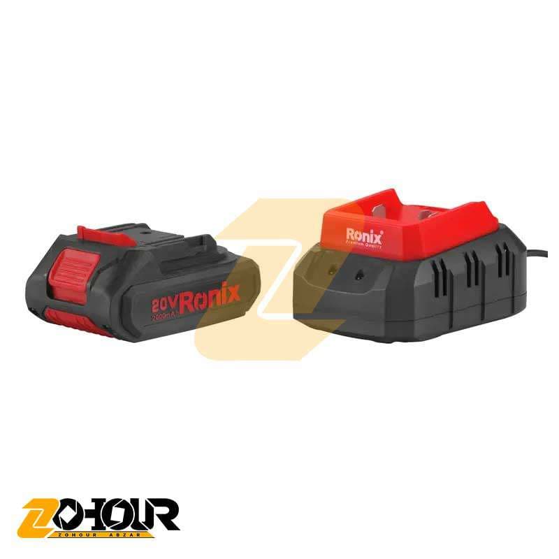 اره عمودبر شارژی رونیکس 20 ولت مدل 8608 Ronix — تصویر ۷