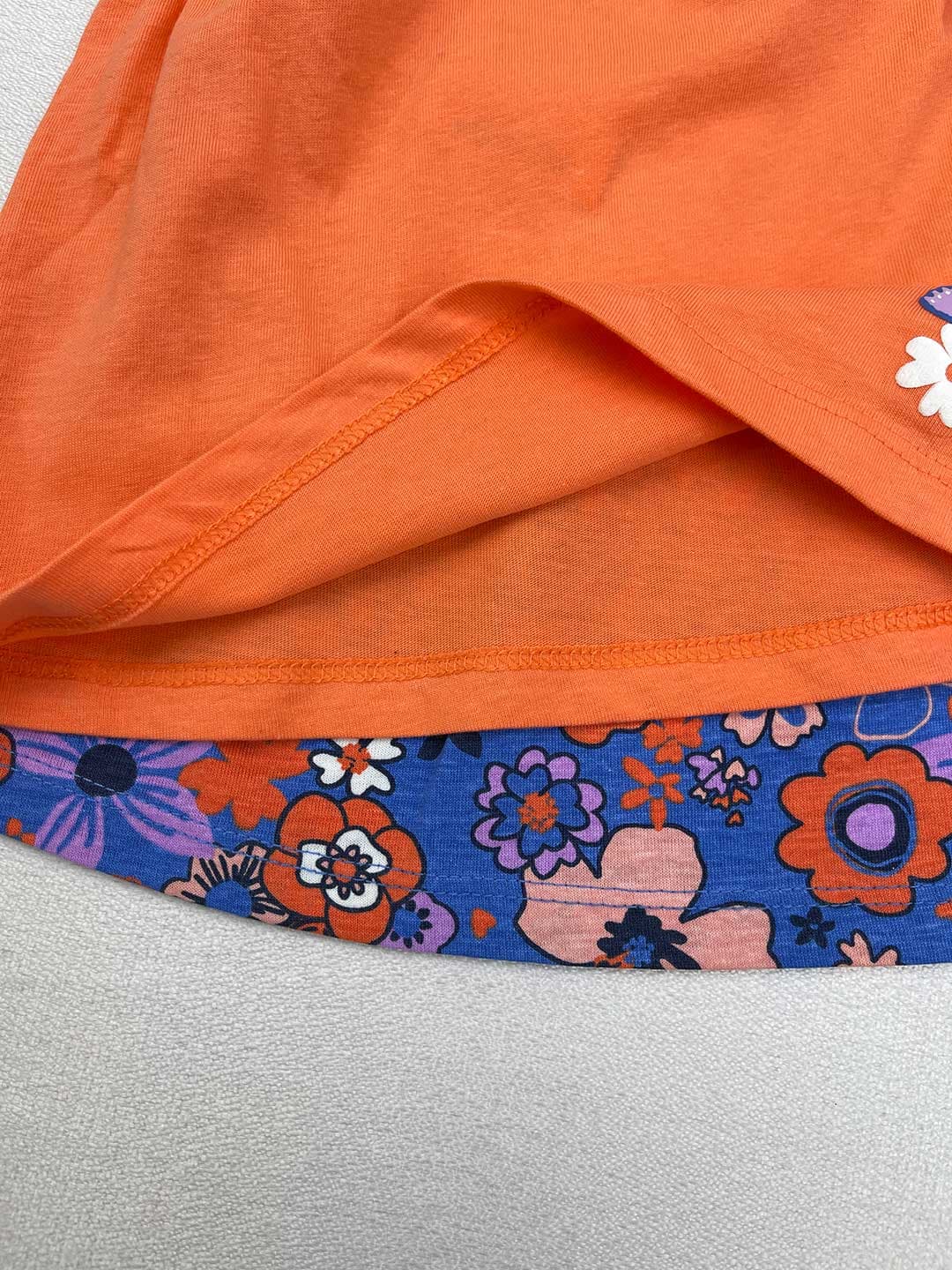 تاپ دخترانه 100% پنبه برند جیمو (پک 2 عددی) کد A4001 — تصویر ۴