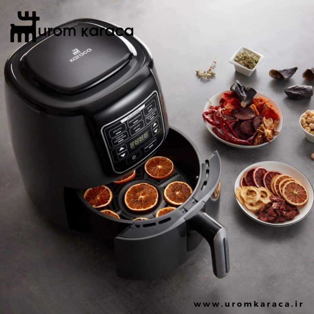 هواپز و سرخ کن کاراجا Air Pro Cook Koz XL Airfryer قرمز — تصویر ۷