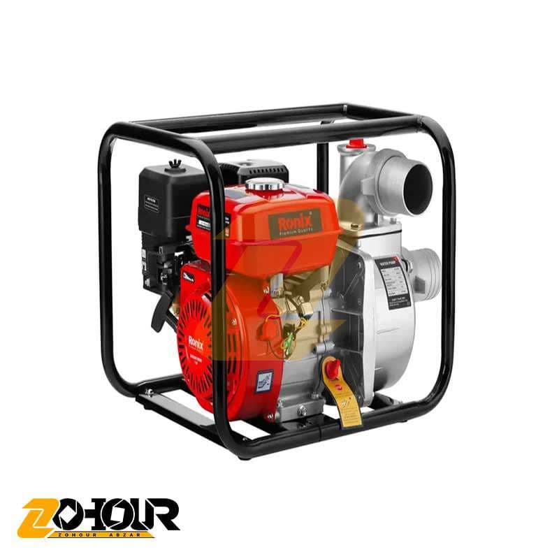 پمپ آب بنزینی رونیکس 3 اینچ 7 اسب بخار مدل Ronix RH-4052