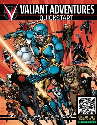 دانلود کمیک The Valiant Adventures RPG Quickstart (2024)