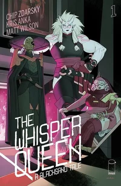 دانلود کمیک The Whisper Queen – A Blacksand Tale #1 (2024)