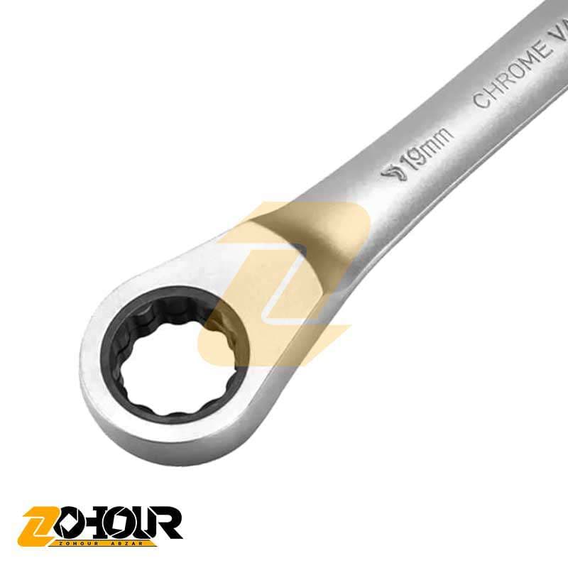 ست آچار دو سر رینگ جغجغه رونیکس دسته ثابت مدل Ronix RH-2170 — تصویر ۸