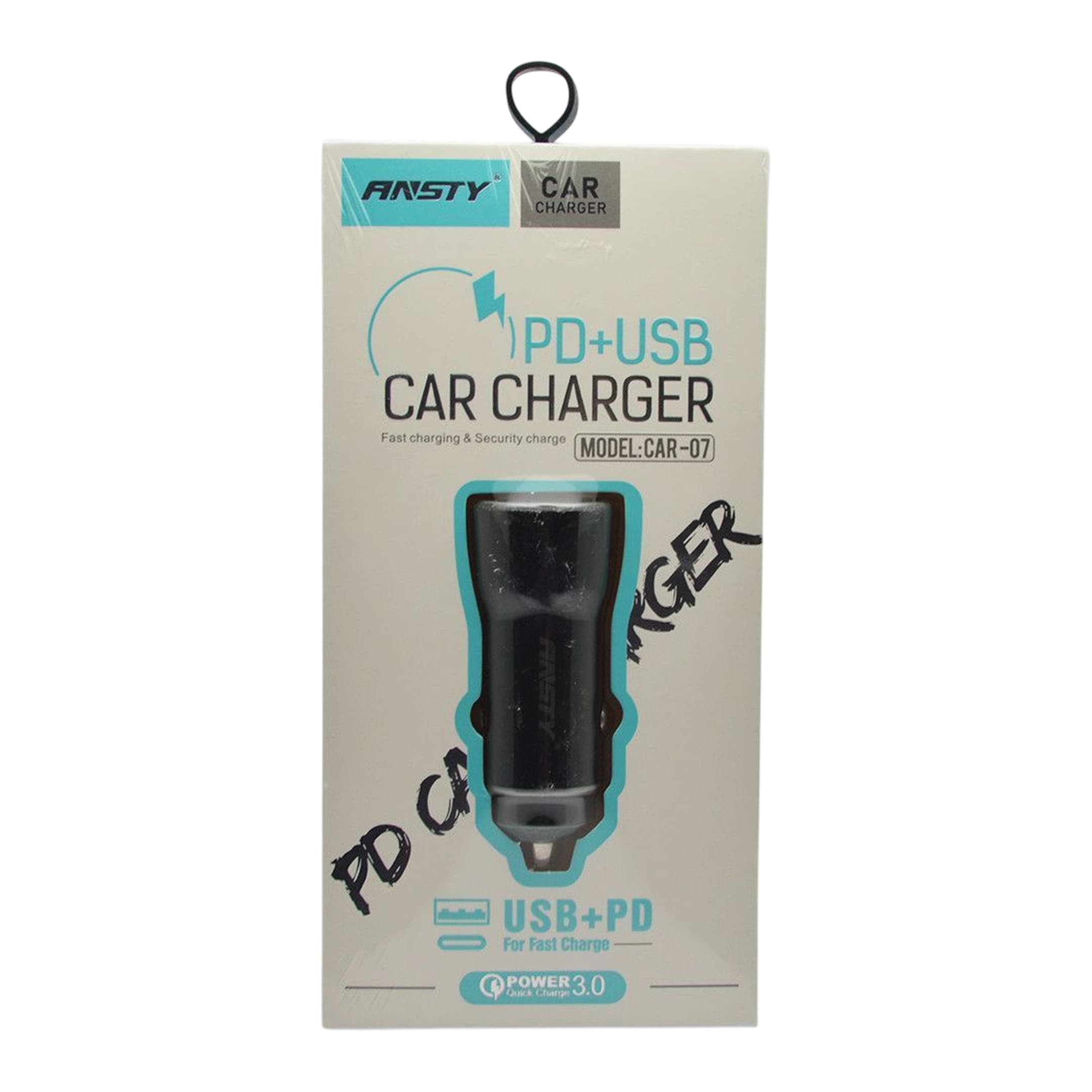 شارژر فندکی فست شارژ ANSTY مدل CAR-07 – (گارانتی 6 ماهه)