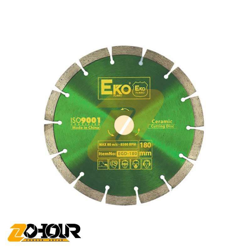 صفحه گرانیت بر اکو 180 میلیمتری مدل EKO egd-180