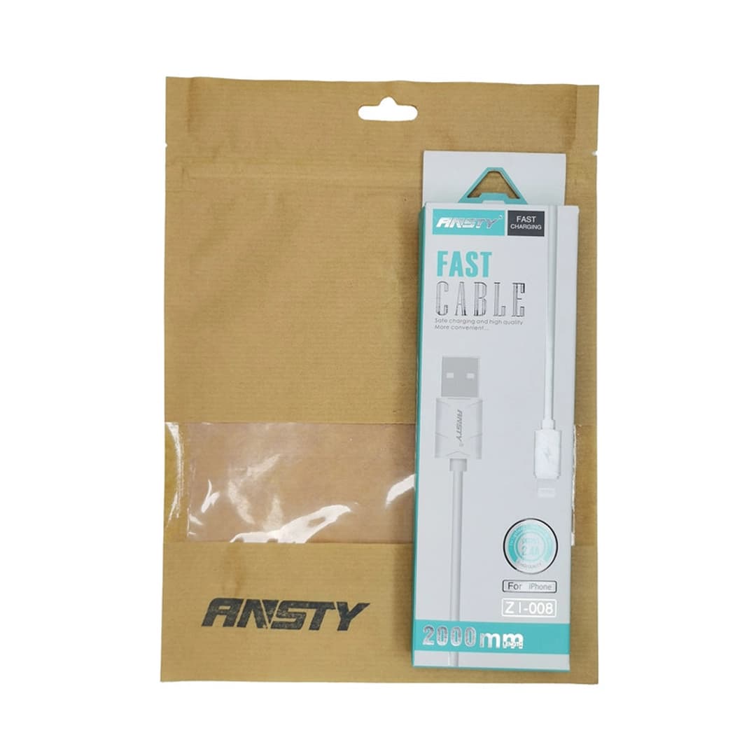 کابل شارژ ایفون ANSTY مدل ZI-008 – (گارانتی 6 ماهه) — تصویر ۲