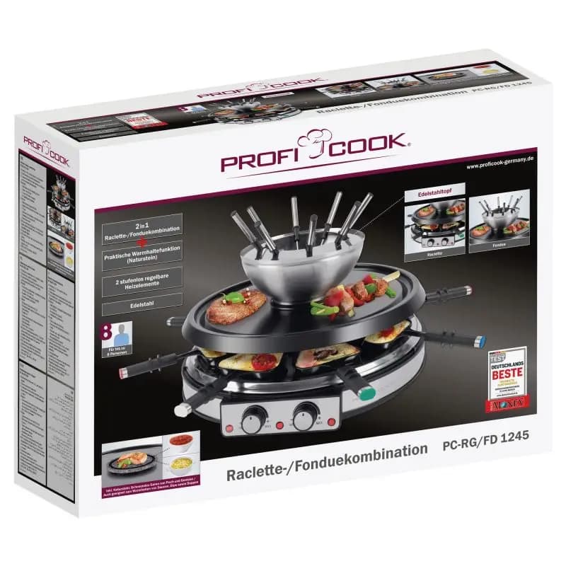 گریل باربیکیو پروفی کوک مدل ProfiCook 1245 — تصویر ۶