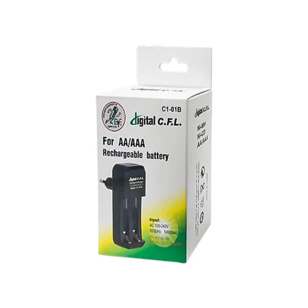 شارژر باتری دوتایی Digital C.F.L C1-01B — تصویر ۲