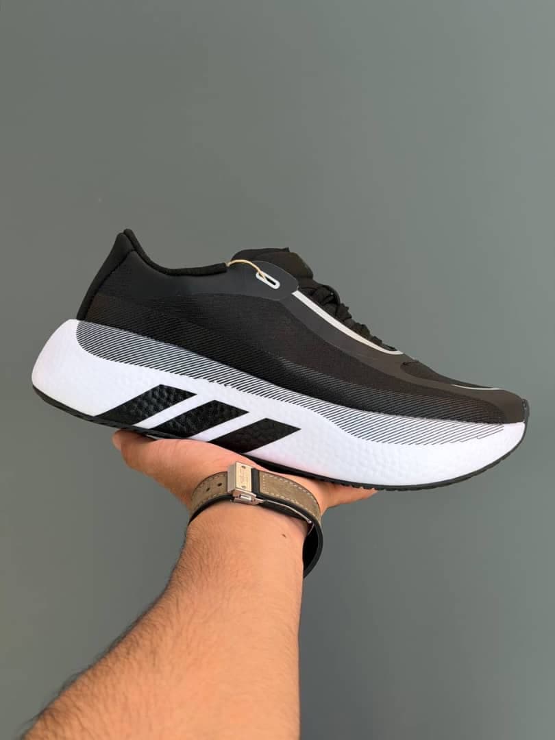 کفش آدیداس هایپر بوست سفید سرمه ای ADIDAS HYPERBOOST — تصویر ۶