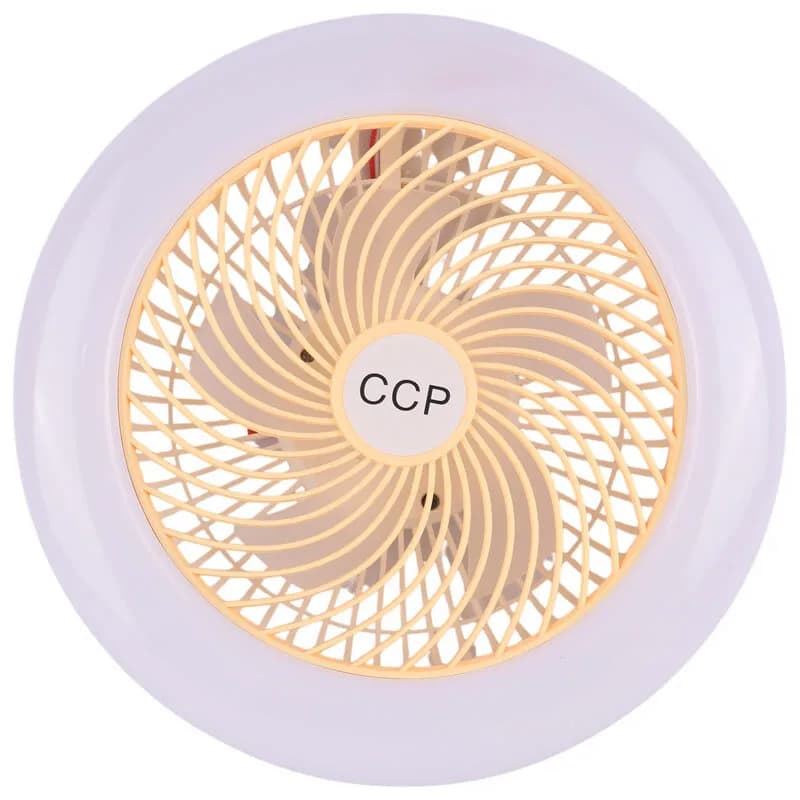 لامپ ال ای دی پنکه دار Fan Light پایه E27 + ریموت کنترل