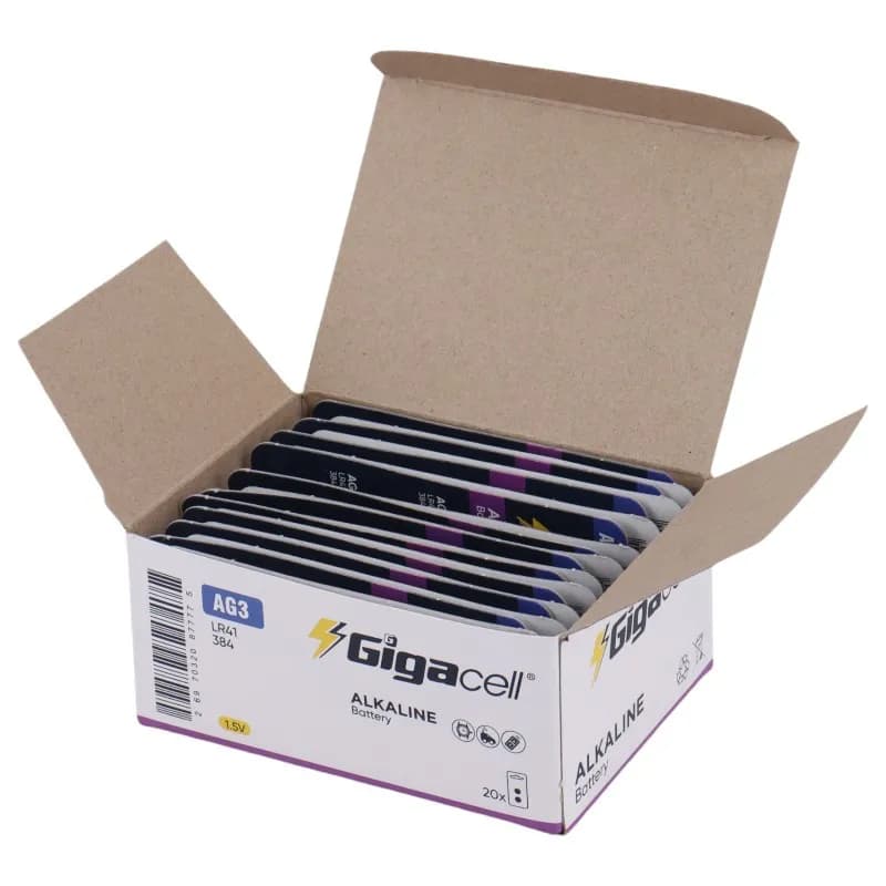 باتری سکه ای Gigacell Alkaline AG3 بسته 2 عددی — تصویر ۳