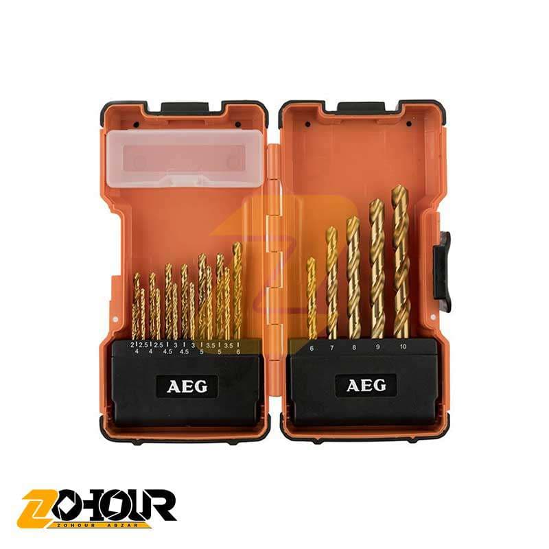 مجموعه 19 عددی مته فلز آاگ مدل AEG 352245