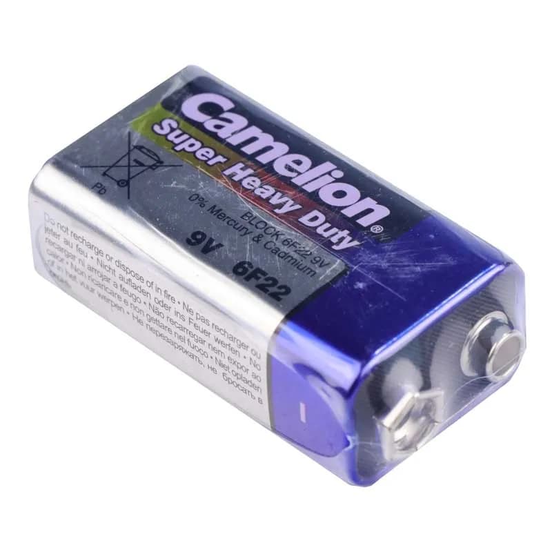 باتری کتابی Camelion Super Heavy Duty 9V شیرینک