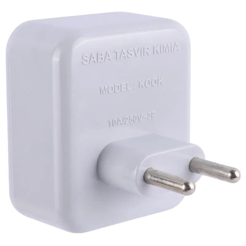 تبدیل برق 3 به 2 تایمردار تیراژه KOOK — تصویر ۵