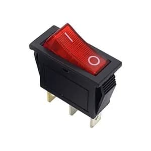 کلید راکر باریک چراغدار KCD3-101N — تصویر ۲