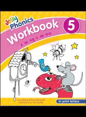 کتاب New Jolly Phonics Workbook 5