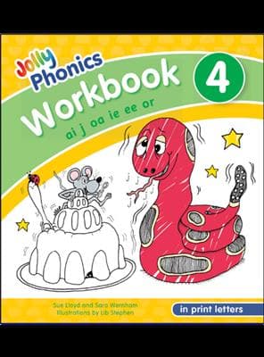 کتاب New Jolly Phonics Workbook 4