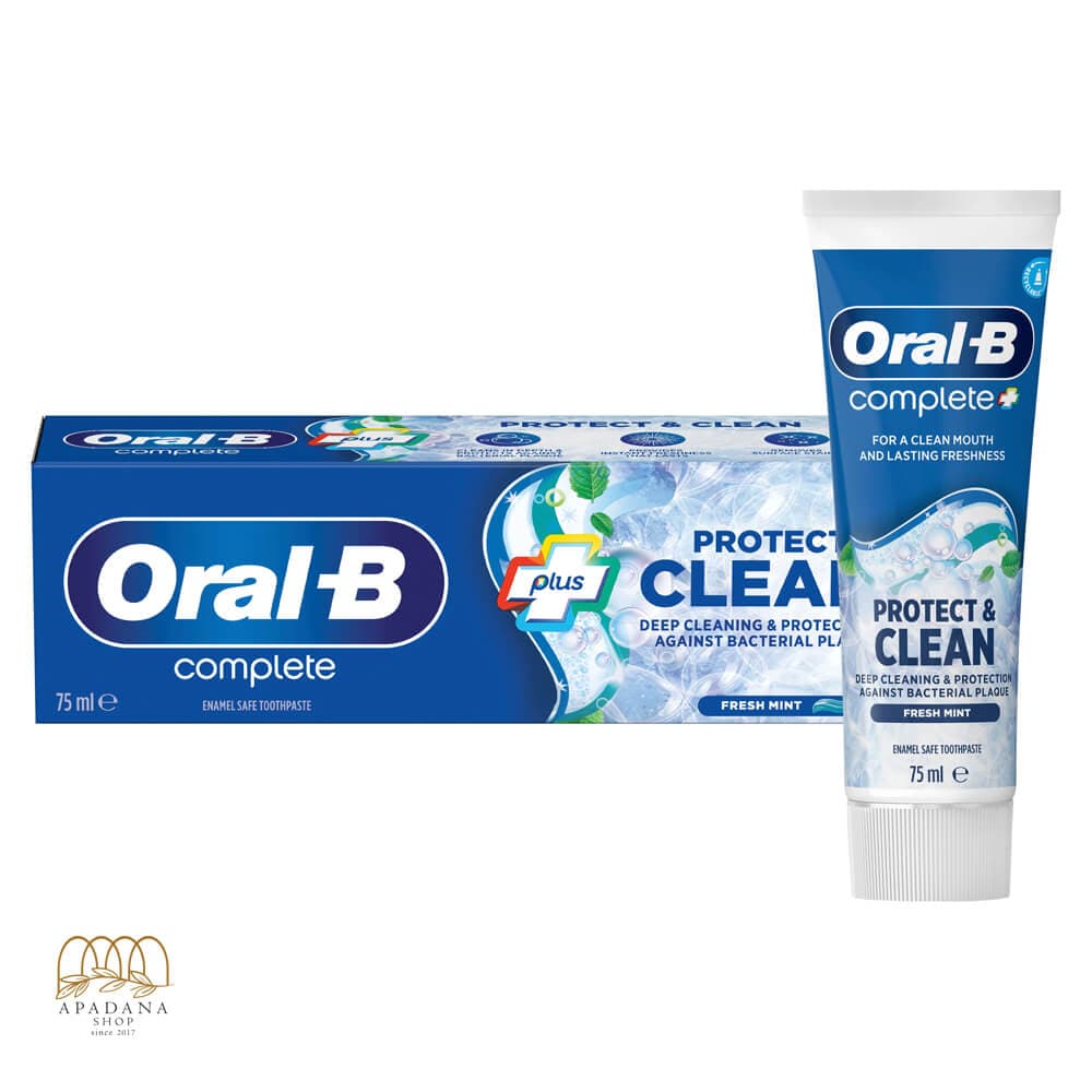 خمیر دندان اورال-بی مدل Protect & Clean حجم 75 میل