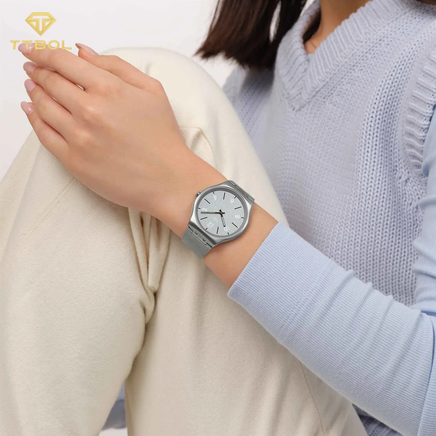 ساعت مچی سواچ SWATCH GETTING MESHY SS07S152M — تصویر ۳