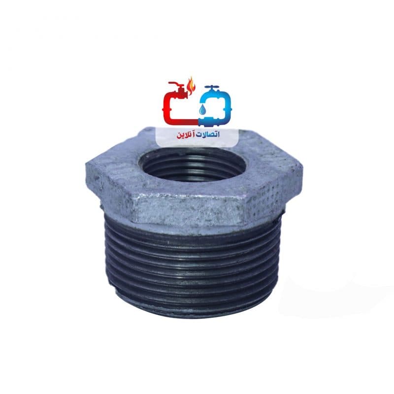 تبدیل دنده‌ای 21/2*3 اینچ گالوانیزه توپی برزیل