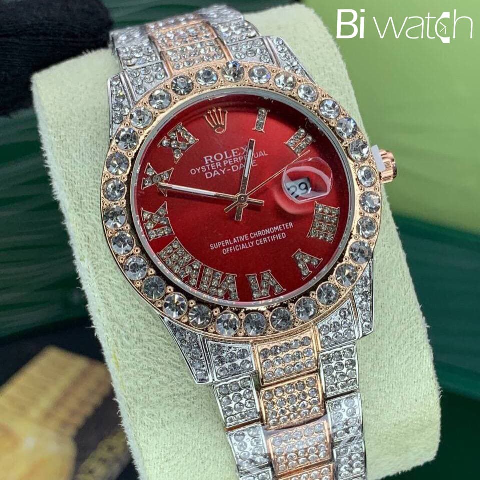 ساعت مچی فول نگین رولکس Rolex Full Diamonds 6443R — تصویر ۲