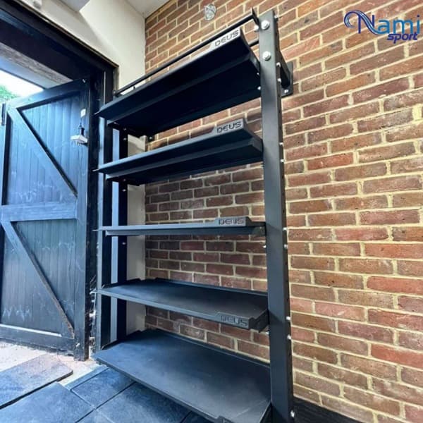 رک دمبل و اکسسوری 6 طبقه Dumbbell rack and accessories 6 floors NS025 — تصویر ۲