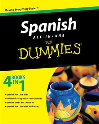 کتاب اسپانیایی Spanish All-in-One For Dummies