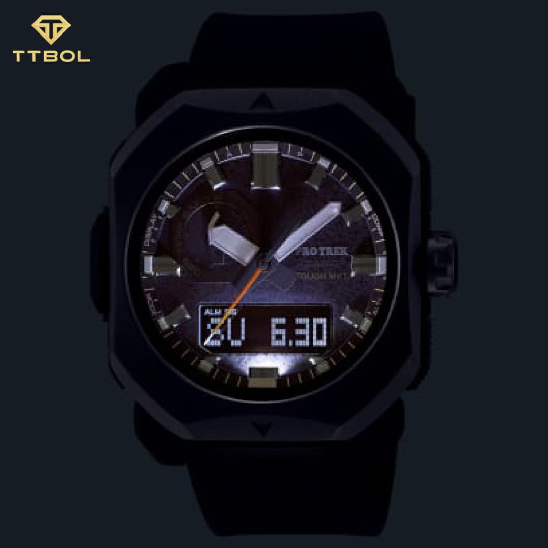 ساعت مچی مردانه کاسیو پرو ترک CASIO PRO TREK PRW-6900Y-1DR — تصویر ۸