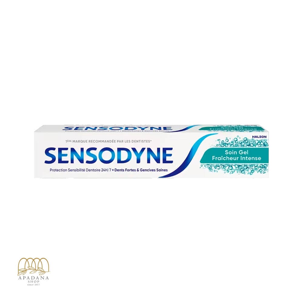 خمیر دندان طراوت بخش سنسوداین مدل Soin Gel Fraîcheur Intense حجم 75 میل