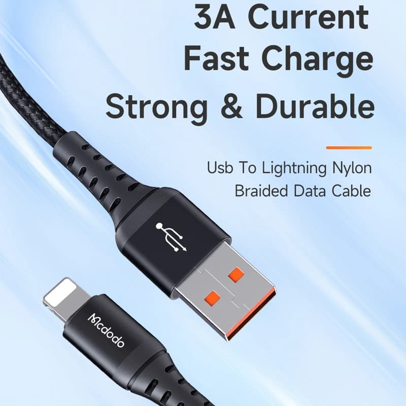 کابل USB به LIGHTNING مکدودو MCDODO CA-226 — تصویر ۲