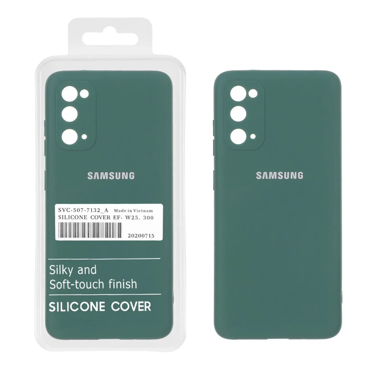 قاب نیو سیلیکون محافظ لنزدار RFF مدل Samsung Galaxy S20 — تصویر ۴