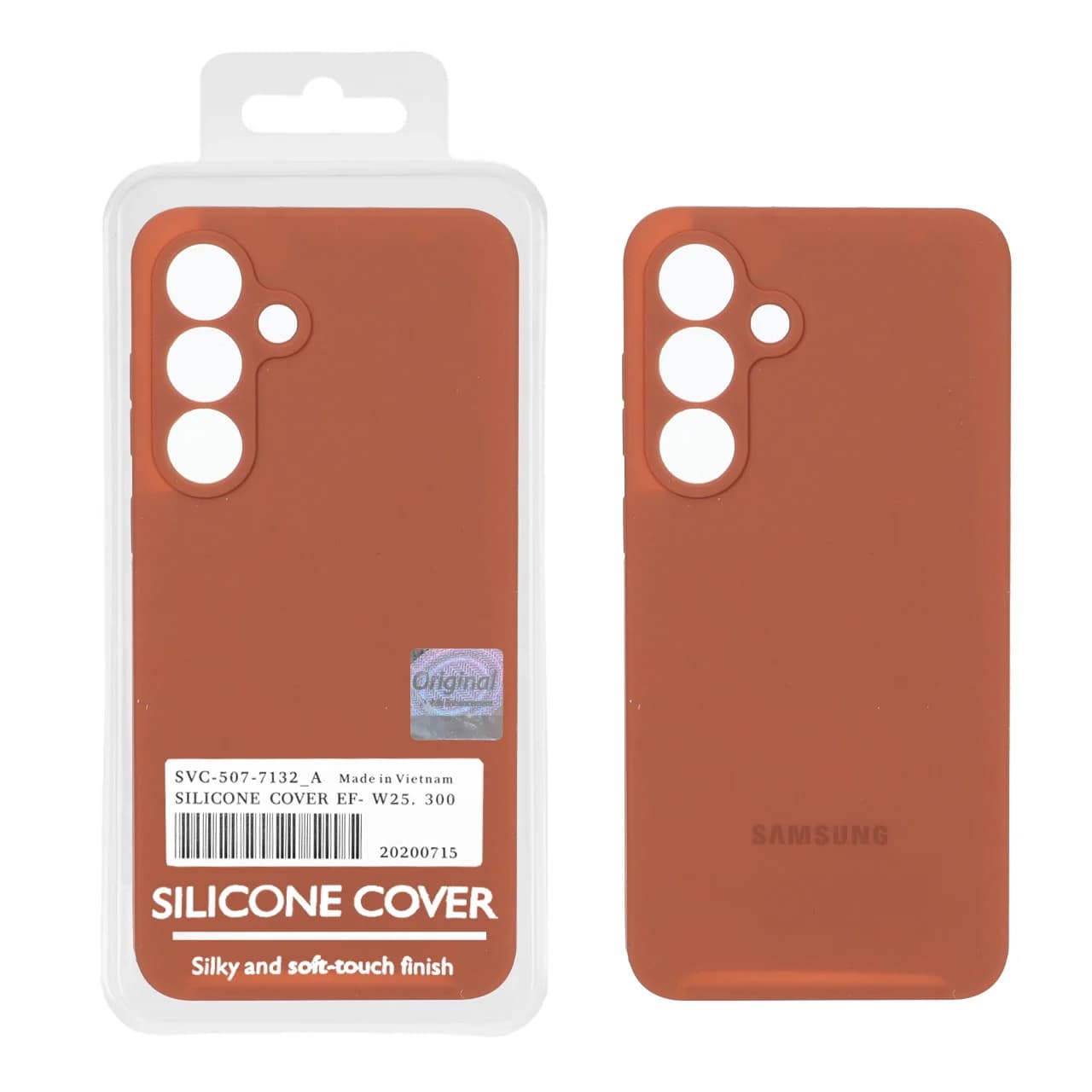 قاب سیلیکونی پاک کنی اورجینال Master Quality مدل Samsung Galaxy S25 FE — تصویر ۲
