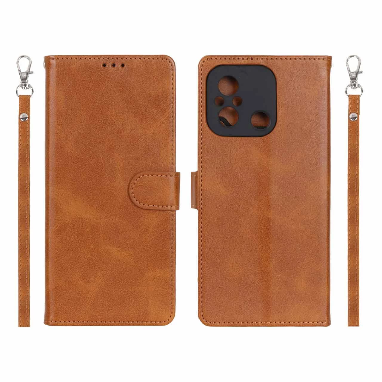 کیف موبایل مگنتی درجه یک MNC مدل Xiaomi Redmi 12C / Redmi 11A / Poco C55