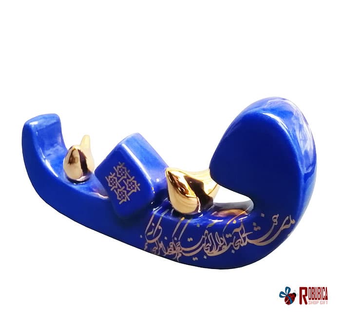 حرف ف سرامیکی طرح هر جان که از او دلبر ما شادانست — تصویر ۲
