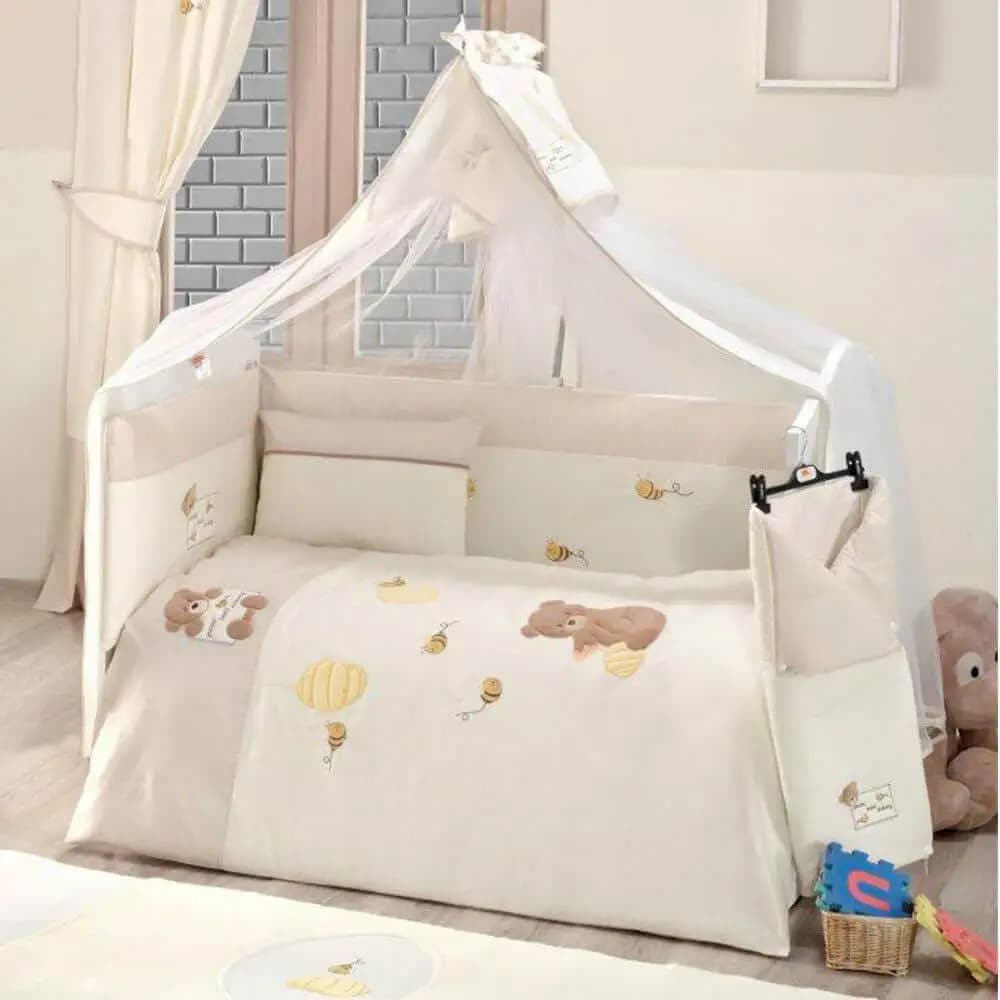سرویس روتختی 9 تکه نوزاد کیدبو Kidboo مدل Honey Bear
