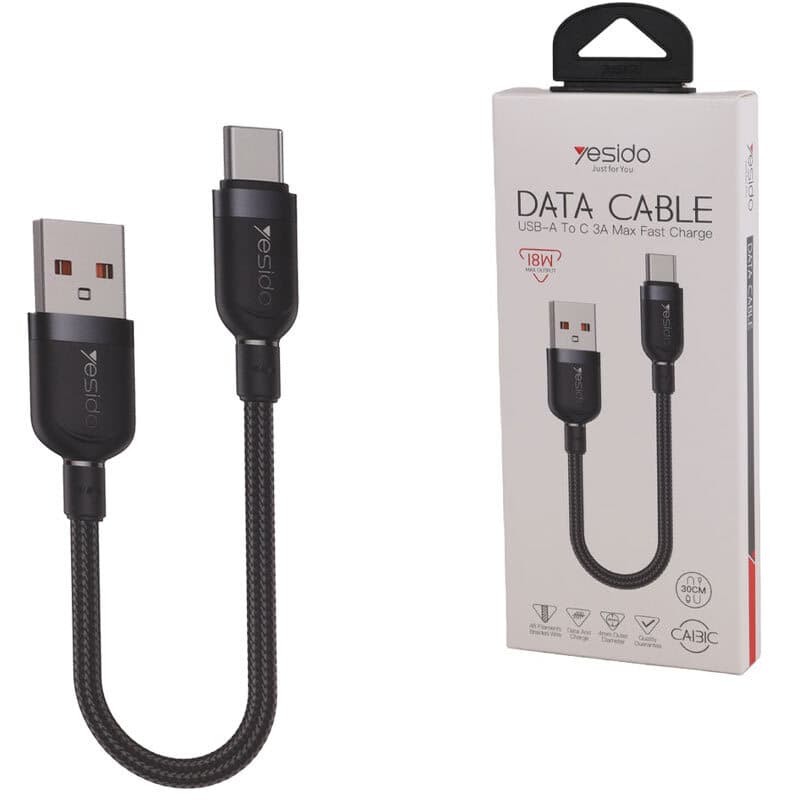 کابل پاوربانکی تایپسی 18 وات یسیدو YESIDO CA131C — تصویر ۳