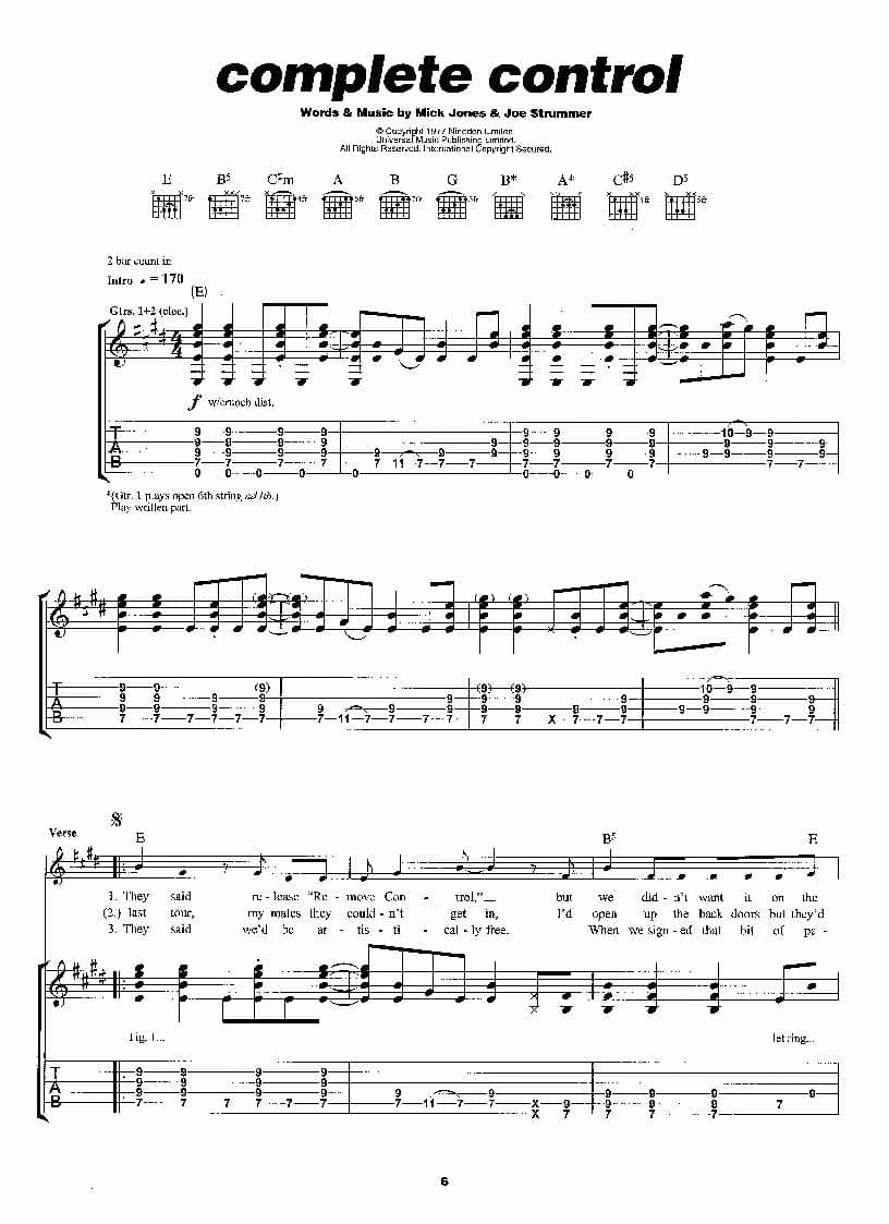Play Guitar With – The Clash — تصویر ۲