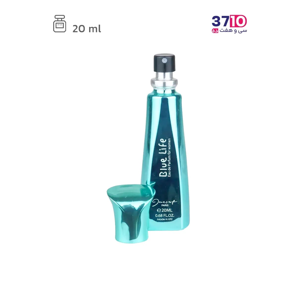 عطر جیبی زنانه ژک ساف مدل بلو لایف Blue Life — تصویر ۵