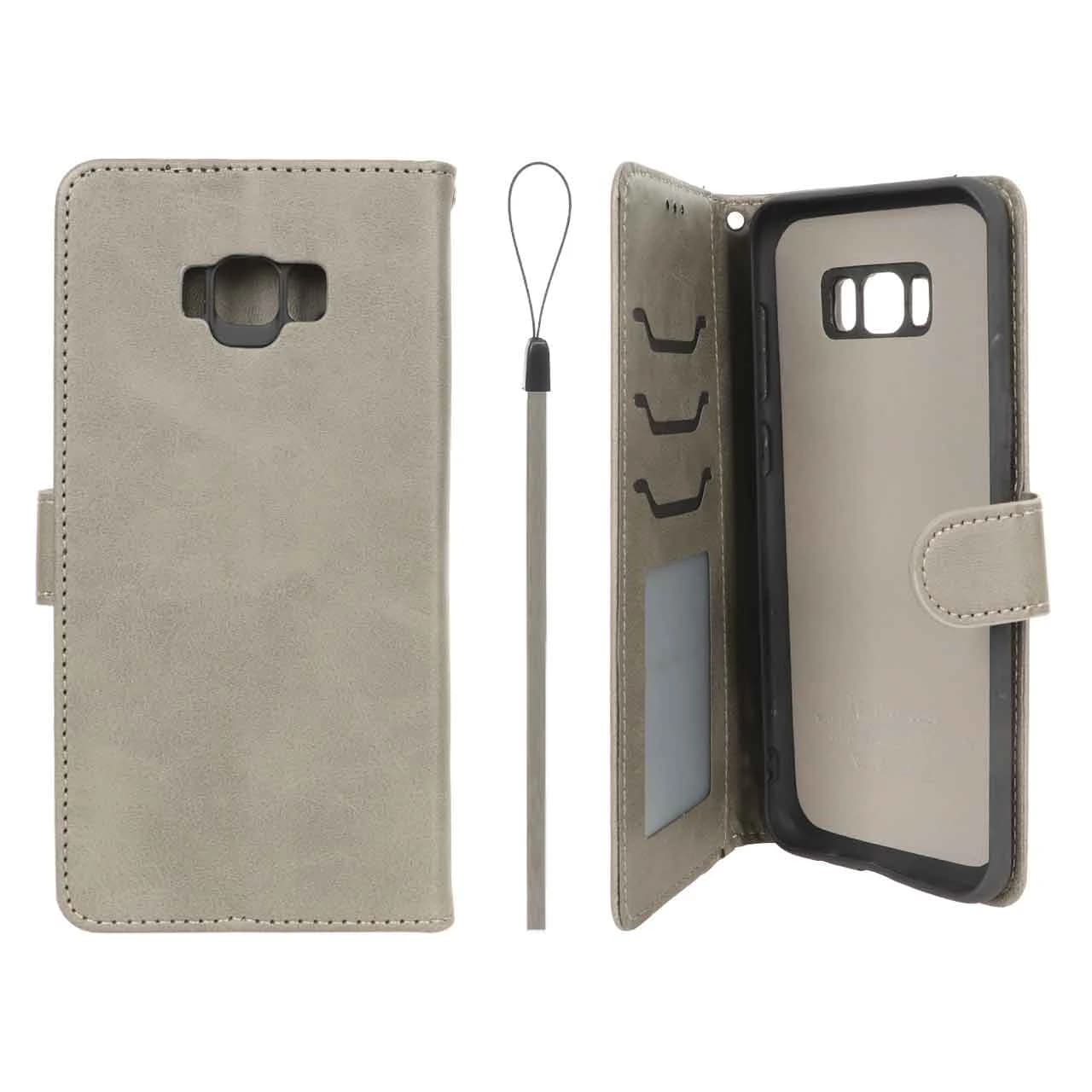 کیف موبایل مگنتی درجه یک داخل خز MNC Plus مدل Samsung Galaxy S8 Plus — تصویر ۲