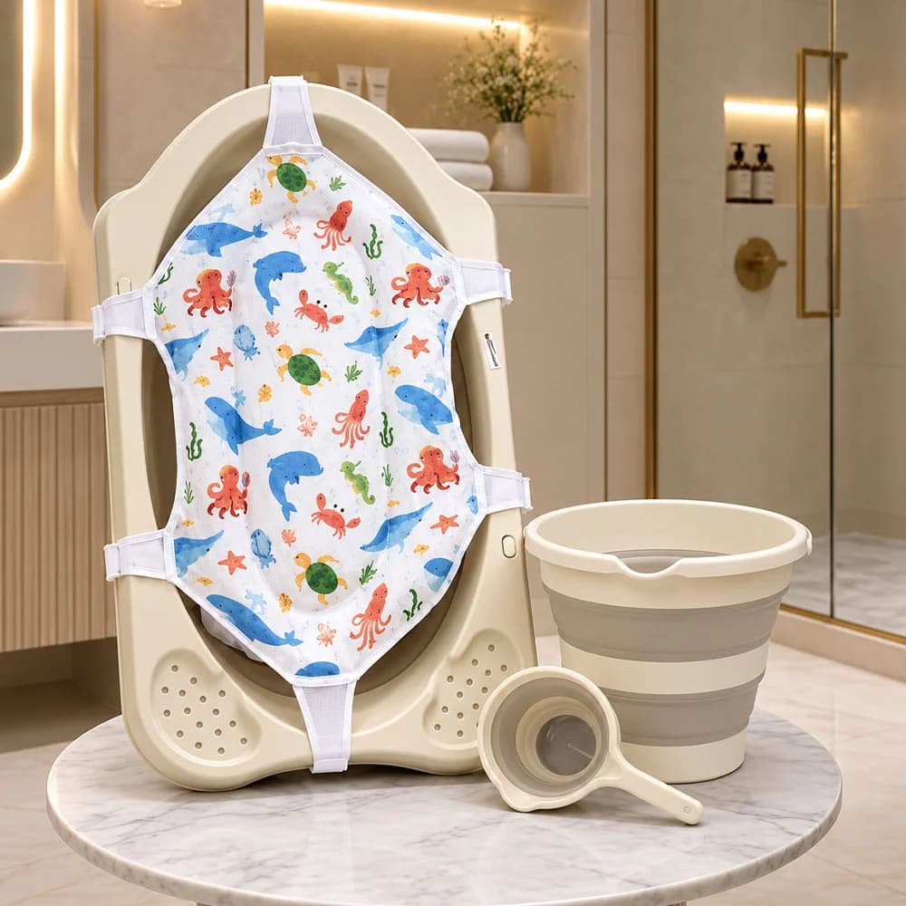 ست 4 تکه وان حمام کودک هوبی لایف hobby life — تصویر ۴