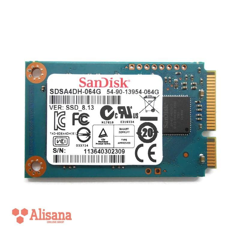 اس اس دی MSata سن دیسک 64 گیگ مدل SDSA4DH-064G