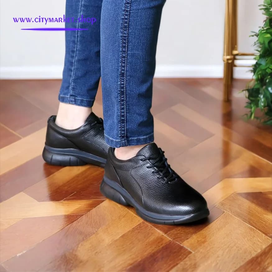 کفش چرم زنانه مدل B222 — تصویر ۲