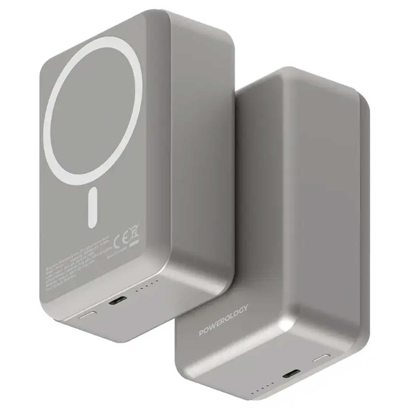 پاوربانک مگسیف 30000 پاورولوژی POWEROLOGY ALUMINUM PP081