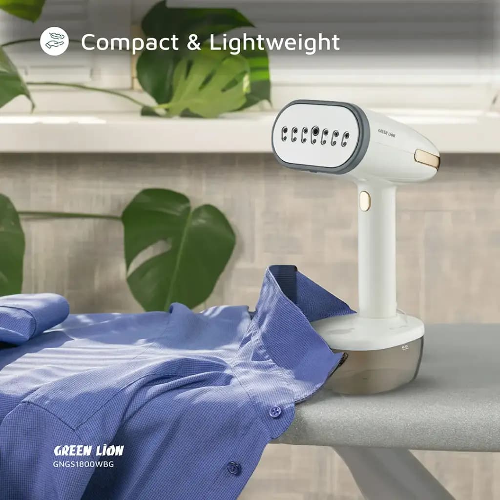 اتو بخار دستی 1800 وات گرین GREEN GARMENT STEAMER — تصویر ۶