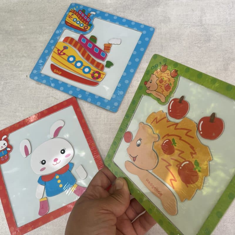 اسباب بازی جورچین آهنربایی مدل وایتبردی مناسب کودک +۳ سال — تصویر ۳