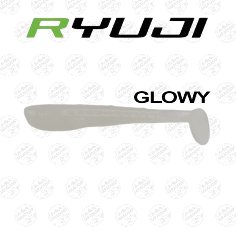 طعمه لور ماهی ژله ای شب تاب ریوجی ۳.۵ سانتی بسته ۲۰ عددی RYUJI ROCK FISH GLOWY — تصویر ۲